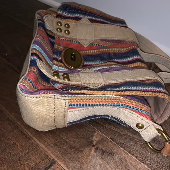 Striped Fosil purse - Picture 5 of 8